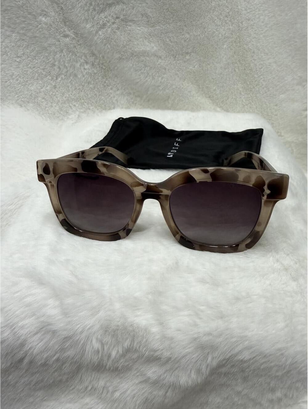 NEW DIFF MAKAY BROWN TORTOISE DE01-0264-CTGGN POLARIZED SUNGLASSES